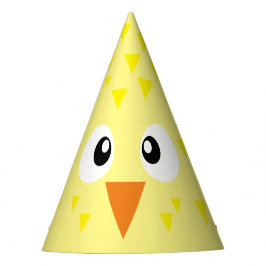 Chapéu De Festa Cartoon Yellow Bird Party Hat
