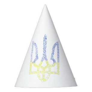 Chapéu De Festa Casaco da Ucrânia do modelo espiral tridente de ar