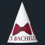 Chapéu De Festa Casamento de Festas de Despedida de Solteiro do Ar<br><div class="desc">Uma festa que mostra um marcador original de uma gravata de arco burlada. Perfeito para uma despedida de solteiro! Simplesmente personalize com o nome do noivo. Não vê o que está procurando? Precisa de ajuda para a personalização? Clique no botão "perguntar a este designer" e tenha algo projetado apenas para...</div>