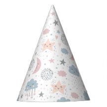 Chá de fraldas de Nuvens Lua Starry Sky