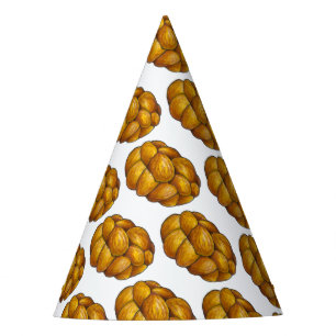 Chapéu De Festa Challah Braided Jewery Bread Loaf Hanukkah