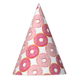 Chapéu De Festa Chapeau de fête Donuts Rose