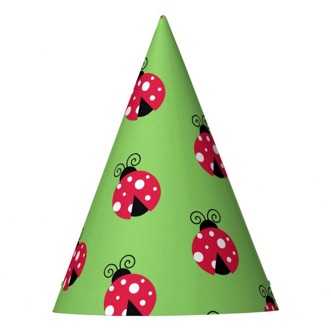 Chapéu De Festa Chapéu-Joaninhas do partido (Frente)