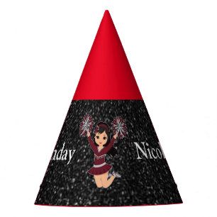 Chapéu De Festa Cheerleader "Parabéns" Personalizado