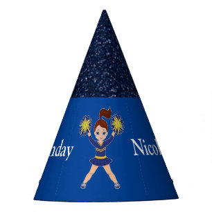 Chapéu De Festa Cheerleader "Parabéns" Personalizado