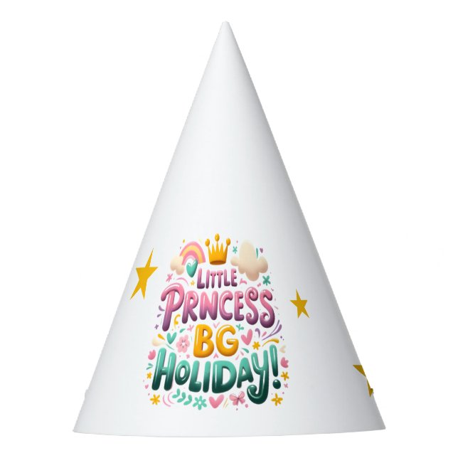 Chapéu De Festa Children's Party Hat with a funny inscription (Frente)