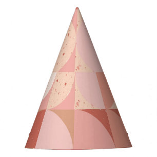 Chapéu De Festa Círculos do século médio: Padrão Geométrico Modern