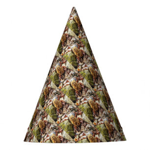 Chapéu De Festa Cogumelo do Morel no selvagem