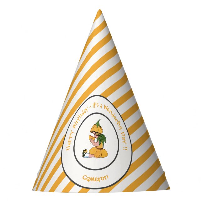 Chapéu De Festa Coleção de Flower Whimsic Child (Frente)