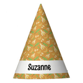 Chapéu De Festa Coleção de padrões da fruta - Banana