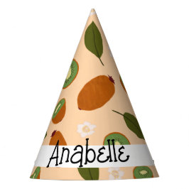 Chapéu De Festa Coleção de padrões da fruta - Kiwi