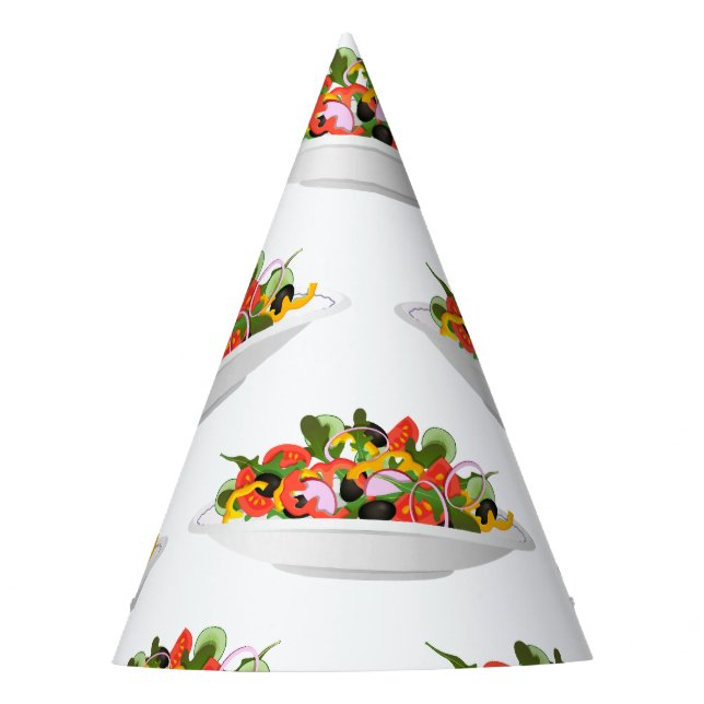 Chapéu De Festa Coma mais plantas com cartazes de motivação de sal (Frente)