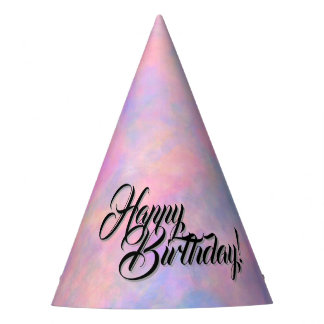 Chapéu De Festa Combinação fantástica de cores de Pastel