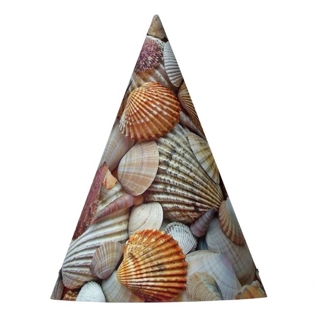 Chapéu De Festa Conchas do Mar (Frente)