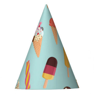 Chapéu De Festa Cones do sorvete