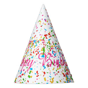 Chapéu De Festa Confetes coloridos