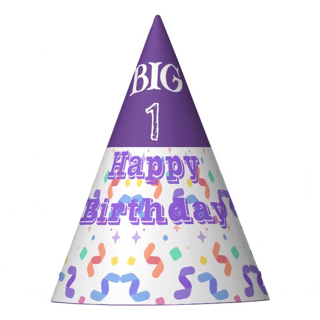 Chapéu De Festa Confetti Party Hat (Frente)