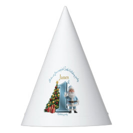 Chapéu De Festa Convite de Aniversário Mágico do Papai Noel – 1º A