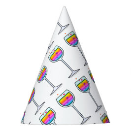 CHAPÉU DE FESTA COPO DE VINHO