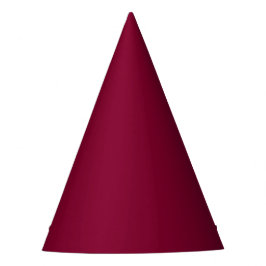 Chapéu De Festa Cor Burgundy