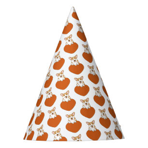 Chapéu De Festa Corgi Com Coração