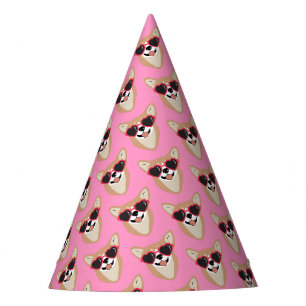 Chapéu De Festa Corgi Cute Girly
