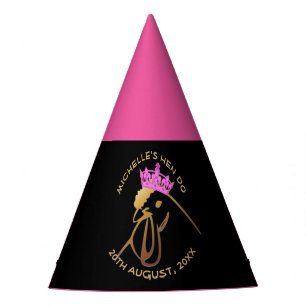 Chapéu De Festa Coroa Rosa Hen Do
