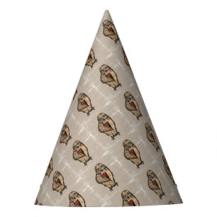 Chapéu De Festa Coruja Sábia