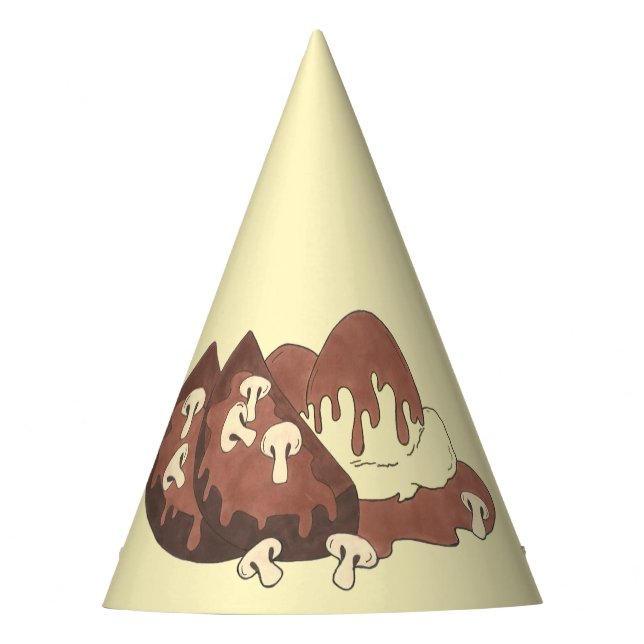 Chapéu De Festa Cozinhar Doméstico Carnes de pelúcia Batatas Foodi (Frente)