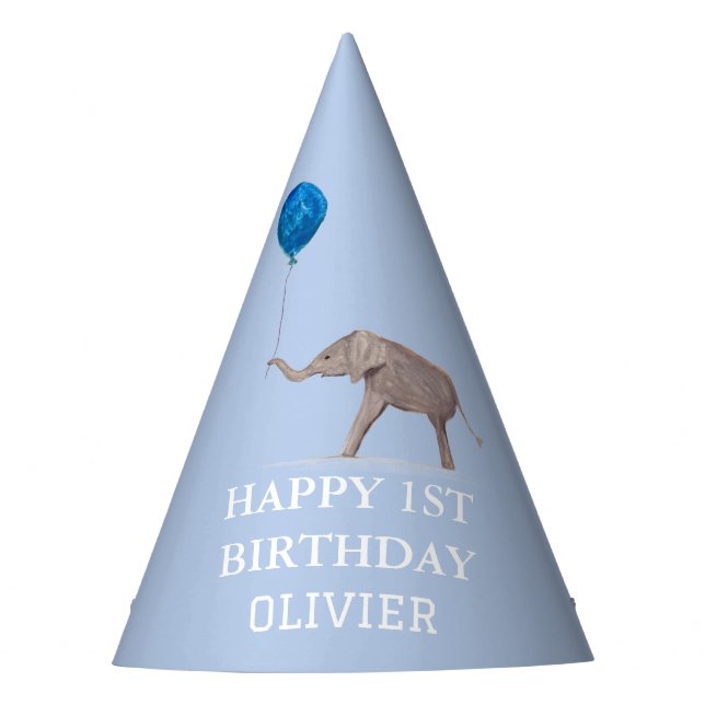 Chapéu De Festa Crianças de primeiro aniversario de Celebração de  (Frente)