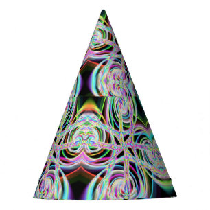 Chapéu De Festa Cromo Iridescente Nove