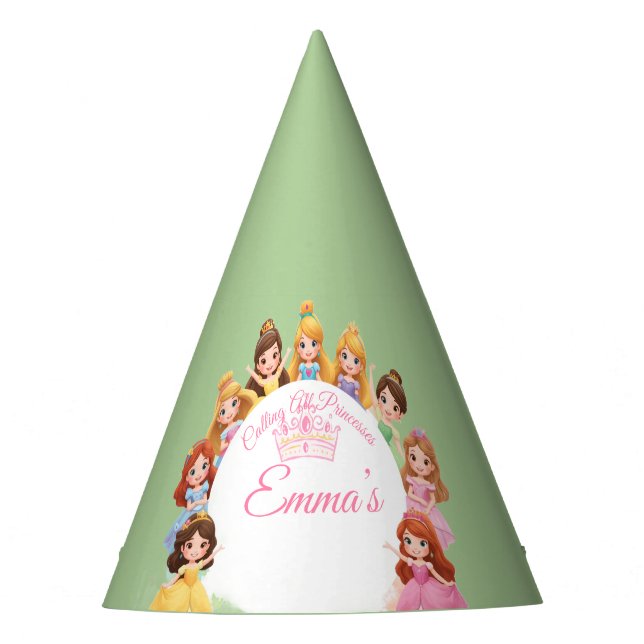 Chapéu De Festa Customizable Kids Birthday Party Hat (Frente)
