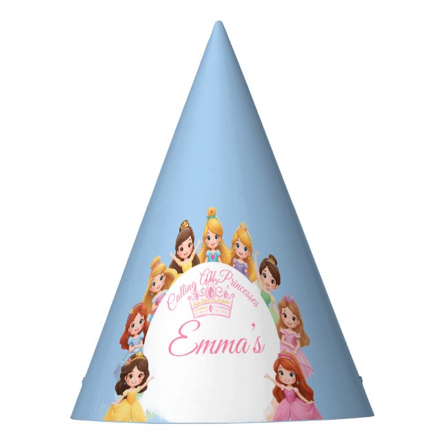 Chapéu De Festa Customizable Kids Birthday Party Hat (Frente)