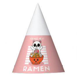 Chapéu De Festa Cute Kawaii Ramen