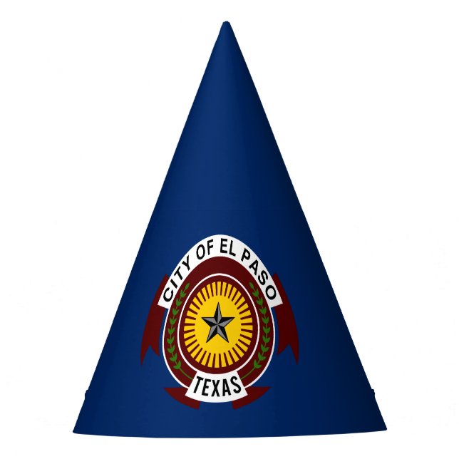Chapéu de Festa da Bandeira da Cidade de El Paso,  (Frente)