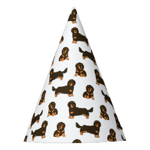 Chapéu De Festa Dachshund de cabelos longos