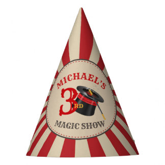 Chapéu de Festa de aniversário de Circo Magic Show