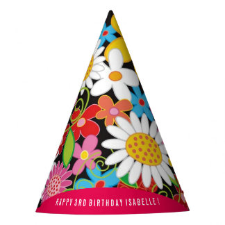 Chapéu de Festa de aniversário de Jardim das Flore