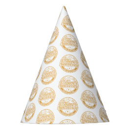 Chapéu de Festa de Papel Dourado Loosid Soberversa
