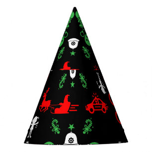 Chapéu De Festa Decoração de Natal da Polícia