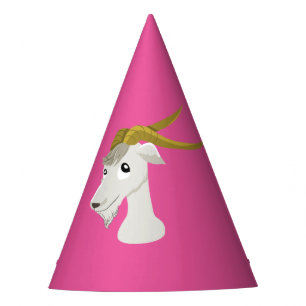Chapéu De Festa Desenhos animados bonitos da cabra selvagem
