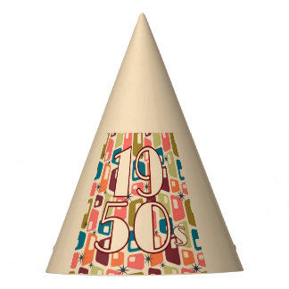 Chapéu De Festa design da Década de 1950