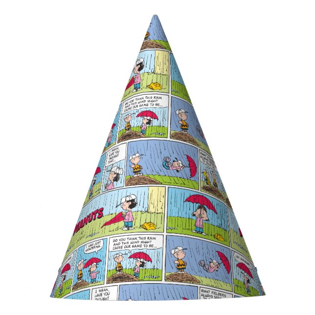 Chapéu De Festa Dia De Chuva No Jogo Do Beisebol (Frente)