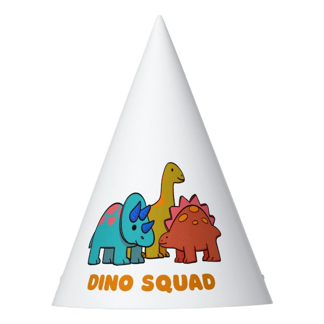 Chapéu De Festa Dino Party Hat (Frente)