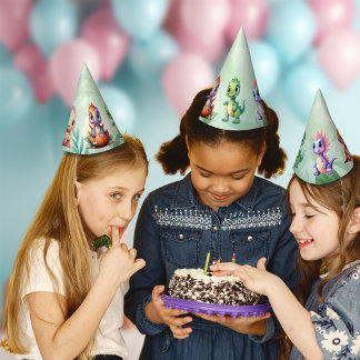 Chapéu De Festa Dino Roar Birthday Bash Party Hat Hat