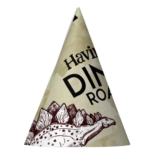 Chapéu De Festa Dino Roarsome Party Hat Design (Esquerda)