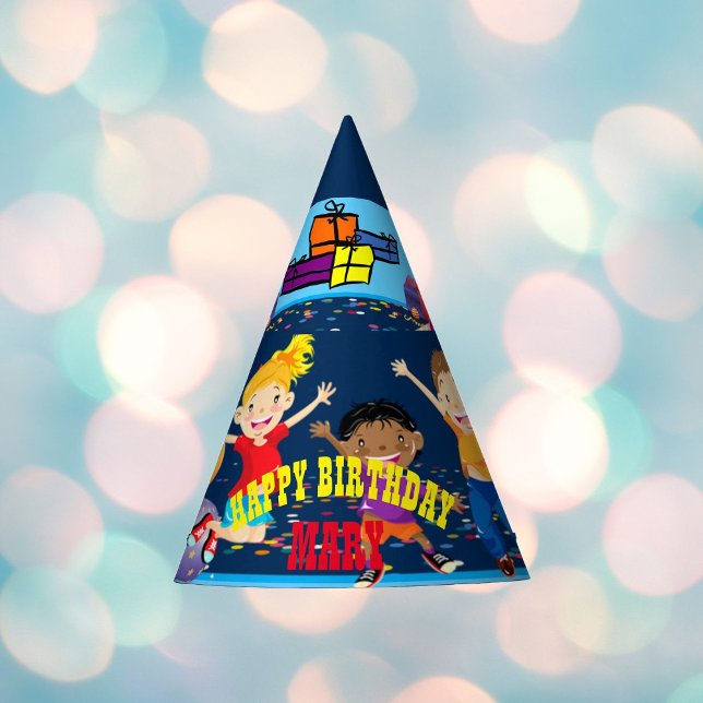 Chapéu de Festa Divertido com Nome (Criador carregado)