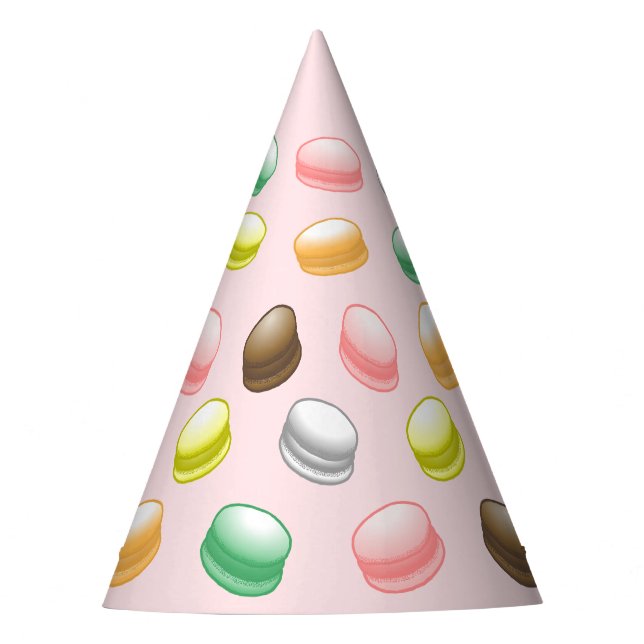 Chapéu De Festa Doce 16 Macarons (Frente)