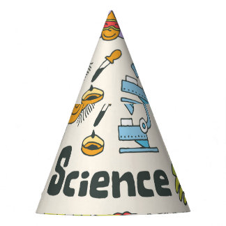 Chapéu De Festa Dodles Científicos: Conjunto Escolar Desenho À Mão