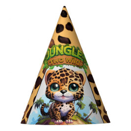 Chapéu De Festa Dois Selvagens, Gato Selvagem, Impressão Leopardo,